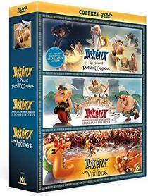 Coffret DVD Secret de la Potion Magique + Le Domaine des Dieux + Astérix et Les Vikings